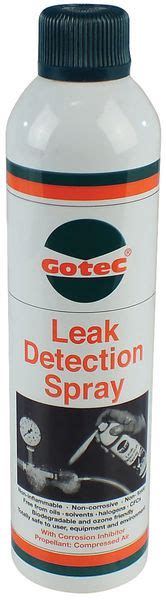 gotec leak detection spray|Gotec Gas Leak Detection Spray